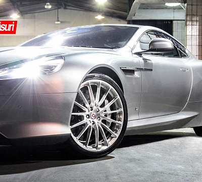 Фото дисков HRE P103 на Aston Martin DB 9 