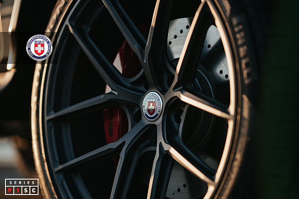 Фото дисков HRE P101SC Сатиновый графит на Mercedes-Benz G-Class III