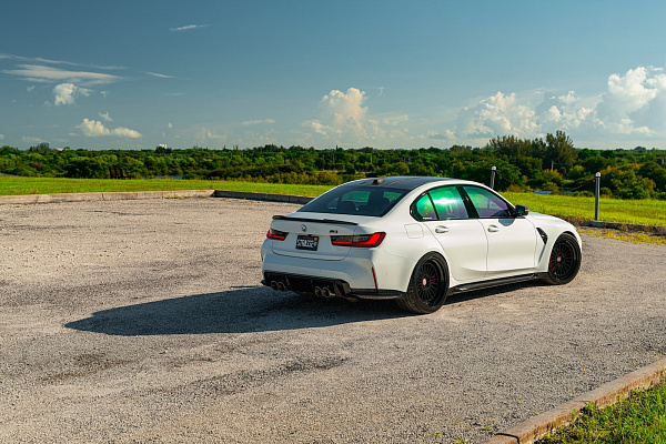 Фото дисков Strasse Wheels SV20 Track Черный сатин на BMW 3/M3 (G2x/G80)