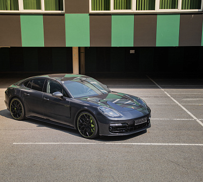 Фото дисков Vossen HF-2 на Porsche Panamera II