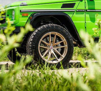 Фото дисков HRE P104 на Mercedes-Benz G-Class II