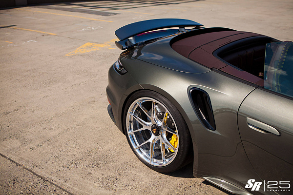 Фото дисков HRE P101 Полированный лак на Porsche 911 VIII