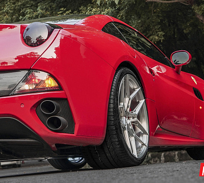 Фото дисков Vossen EVO-4R на Ferrari California