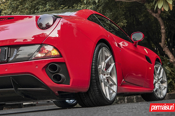 Фото дисков Vossen EVO-4R Глянцевый лак на Ferrari California