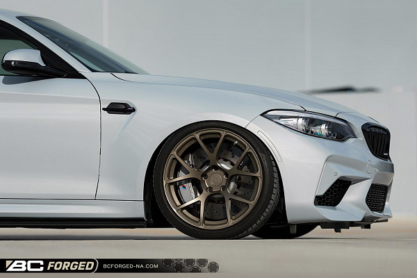 Фото дисков BC Forged RS41 Сатиновая бронза на BMW 2/M2 (F22/F87)