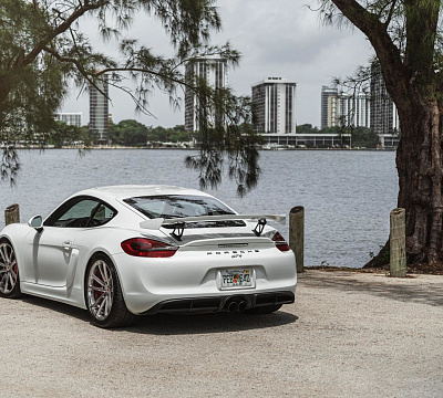 Фото дисков Vossen CG-203 на Porsche Cayman II