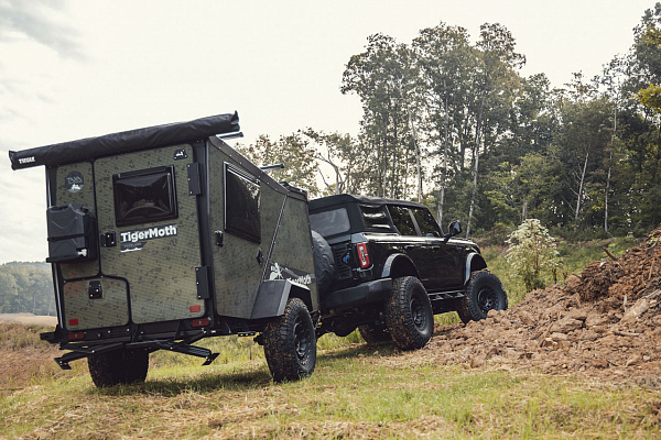 Фото дисков Black Rhino CHAMBER Черный матовый на Ford Bronco
