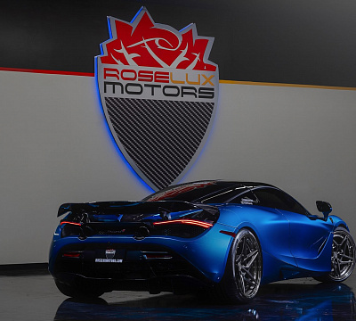 Фото дисков Anrky S3-X3 на McLaren 720S