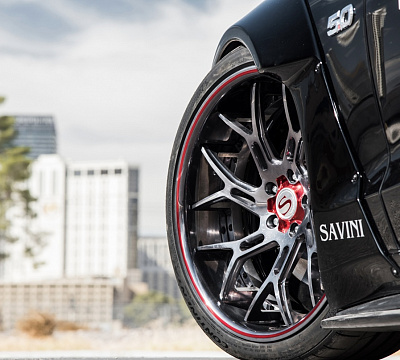 Фото дисков Savini SV72 на Ford Mustang VII