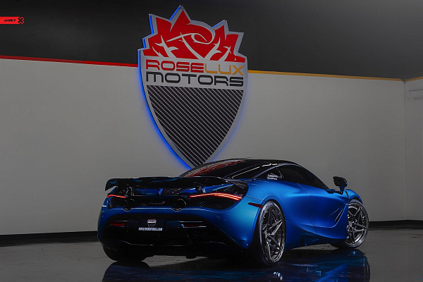Фото дисков Anrky S3-X3 Черный сатин на McLaren 720S