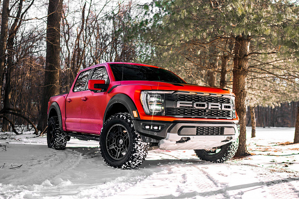 Фото дисков HRE FT1 Черный сатин на Ford F-150 XIII
