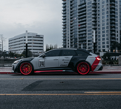 Фото дисков Vossen EVO-6TR на Audi A/RS 6 (C8)
