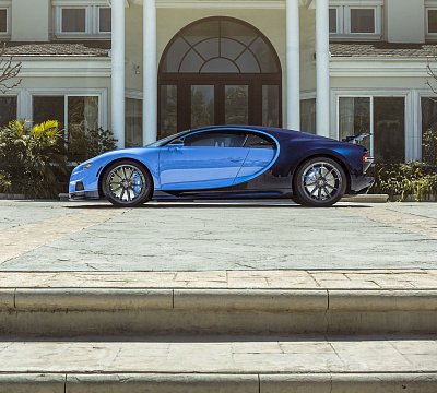 Фото дисков Vossen M-X2 на Bugatti Chiron