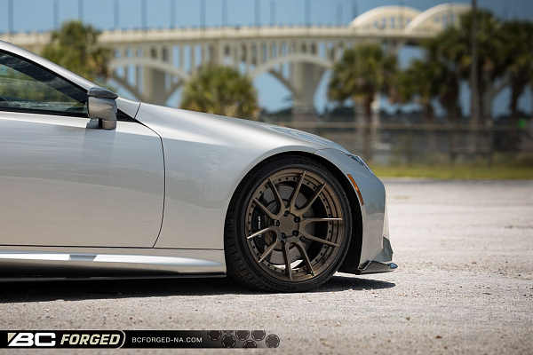 Фото дисков BC Forged HCA162 Сатиновая бронза на Lexus LC 500