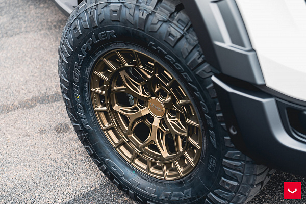 Фото дисков Vossen HFX-1 (6-Lug) Сатиновая бронза на Ford Ranger T6.2
