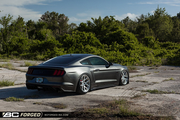 Фото дисков BC Forged HCS02 Глянцевый лак на Ford Mustang VI