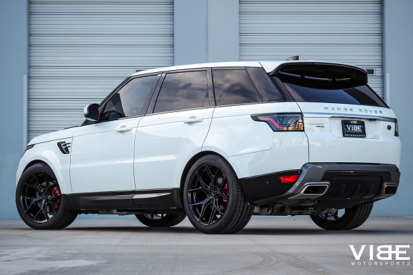 Фото дисков Vossen HF-5 Черный глянец на Land Rover Range Rover Sport II