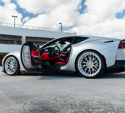 Фото дисков Anrky AN20 на Ferrari 812