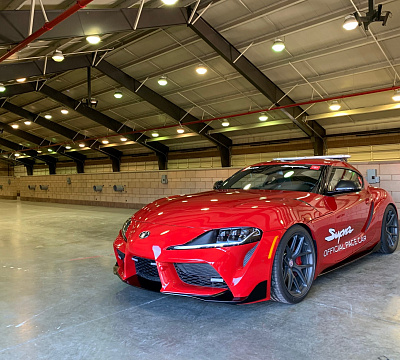 Фото дисков HRE R101 на Toyota Supra A90