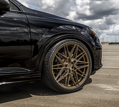 Фото дисков Vossen HF-7 на Audi Q7 (4M)