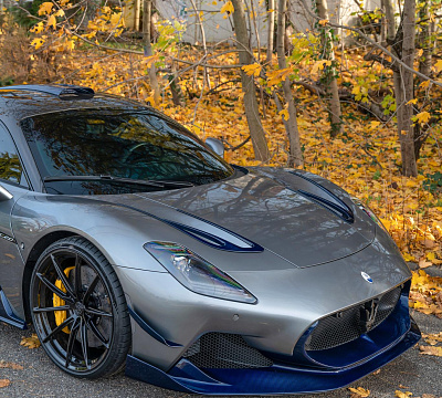 Фото дисков AL13 R10 на Maserati MC20