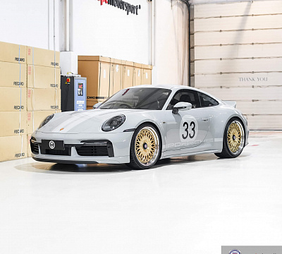 Фото дисков HRE 501 на Porsche 911 VIII