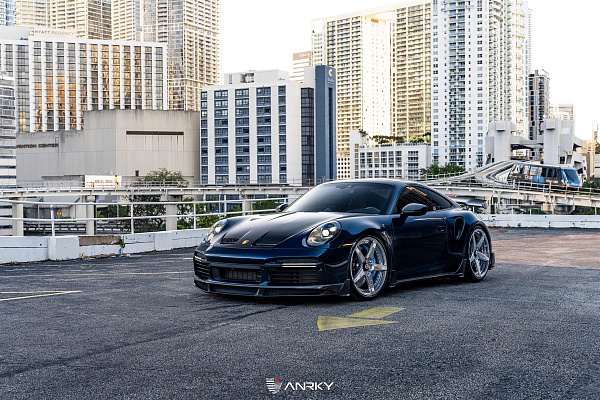 Фото дисков Anrky AN36-S Полированный лак на Porsche 911 VIII
