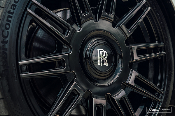 Фото дисков NOVITEC SP2 Черный глянец на Rolls-Royce Wraith