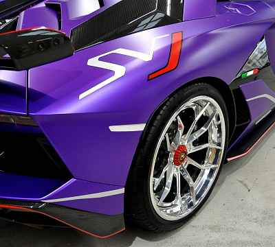 Фото дисков Anrky AN31 на Lamborghini Aventador