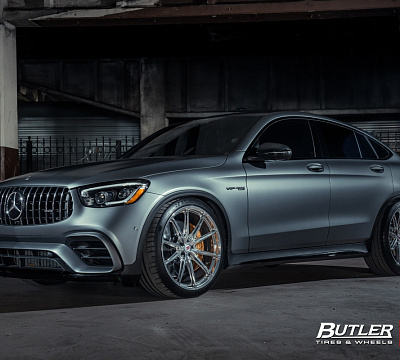 Фото дисков HRE P104SC на Mercedes-Benz GLC (X253, C253)