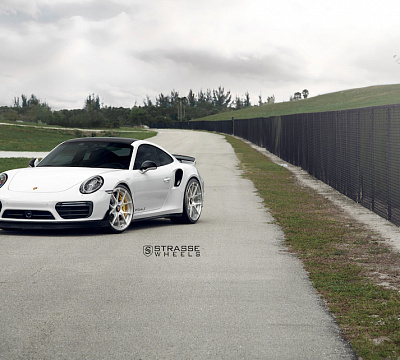Фото дисков Strasse Wheels SM5R Deep Concave Monoblock на Porsche 911 VII