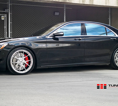 Фото дисков HRE P101 на Mercedes-Benz S-Class (W222, C217)
