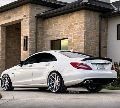 Фото дисков Strasse Wheels SM5 Deep Concave на Mercedes-Benz CLS (C218)