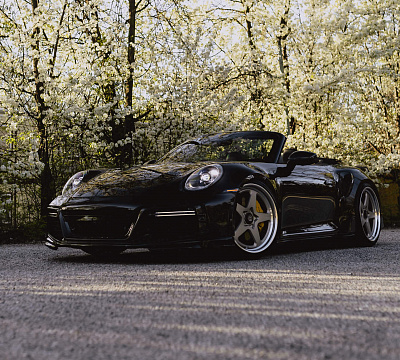 Фото дисков HRE 527 на Porsche 911 VIII