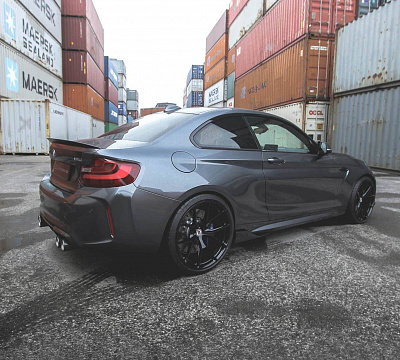 Фото дисков HRE P101 на BMW 2/M2 (F22/F87)