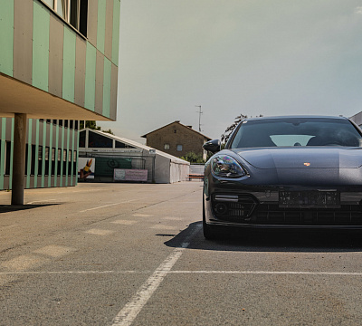 Фото дисков Vossen HF-2 на Porsche Panamera II