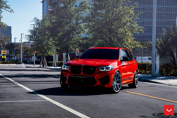 Фото дисков Vossen HF-5 Серебро на BMW X3/X3 M (G01/F97)