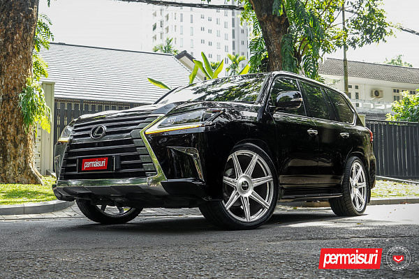 Фото дисков Vossen S17-11 Глянцевый лак на Lexus LX III