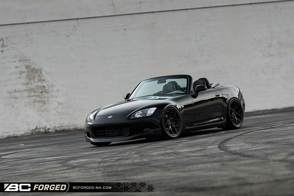 Фото дисков BC Forged HCS02 Черный сатин на Honda S2000