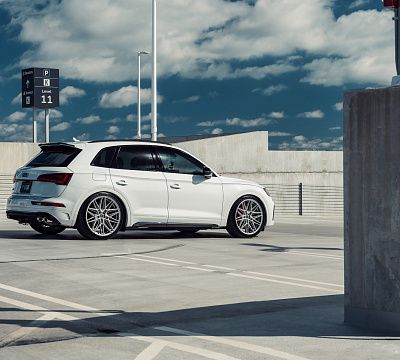 Фото дисков Vossen HF-7 на Audi Q5 GU