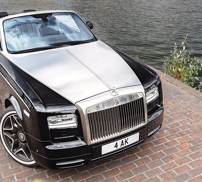 Фото дисков Kahn Split 6 на Rolls-Royce Phantom