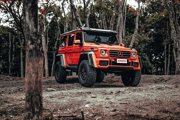 Фото дисков Brixton Forged BX03-M Сатиновый графит на Mercedes-Benz G-Class II