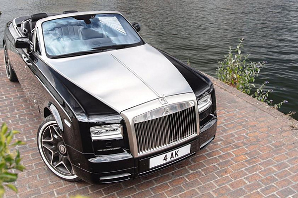 Фото дисков Kahn Split 6  на Rolls-Royce Phantom