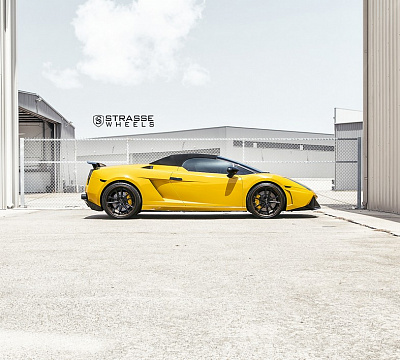 Фото дисков Strasse Wheels SV1 Deep Concave FS на Lamborghini Gallardo