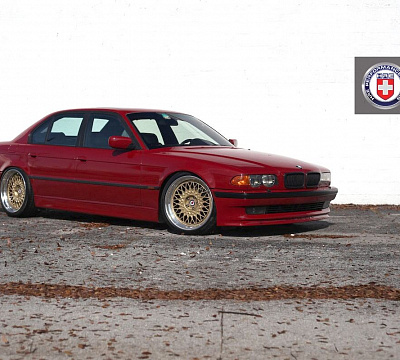 Фото дисков HRE 501 на BMW 7 (E38)