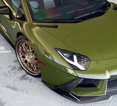 Фото дисков HRE 300 на Lamborghini Aventador