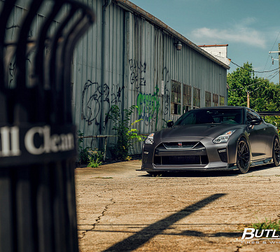 Фото дисков Vossen M-X6 на Nissan GT-R