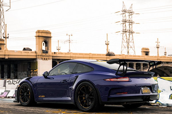 Фото дисков Brixton Forged R11-RS Черный сатин на Porsche 911 VII
