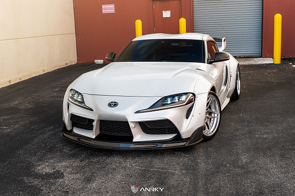 Фото дисков Anrky S3-X3 Полированный лак на Toyota Supra A90