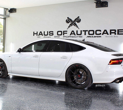 Фото дисков Strasse Wheels SM5R Deep Concave Monoblock на Audi A/RS 7 (4G)